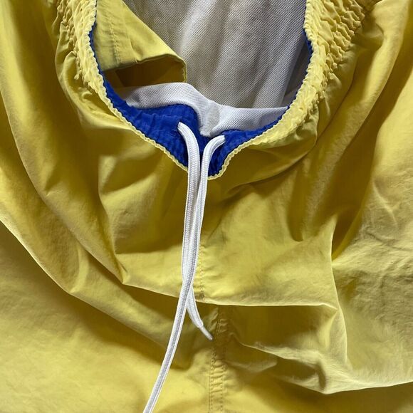 Vintage Polo Ralph Lauren Swim Trunks Men 2XL XXL Yellow Pockets Swimwear Shorts - Picture 8 of 12